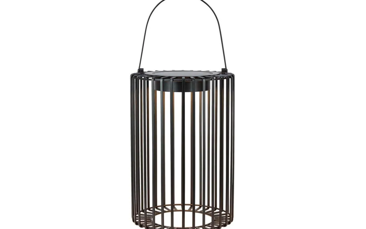 Cavia Solcellsdriven Lykta 50cm Svart IP44