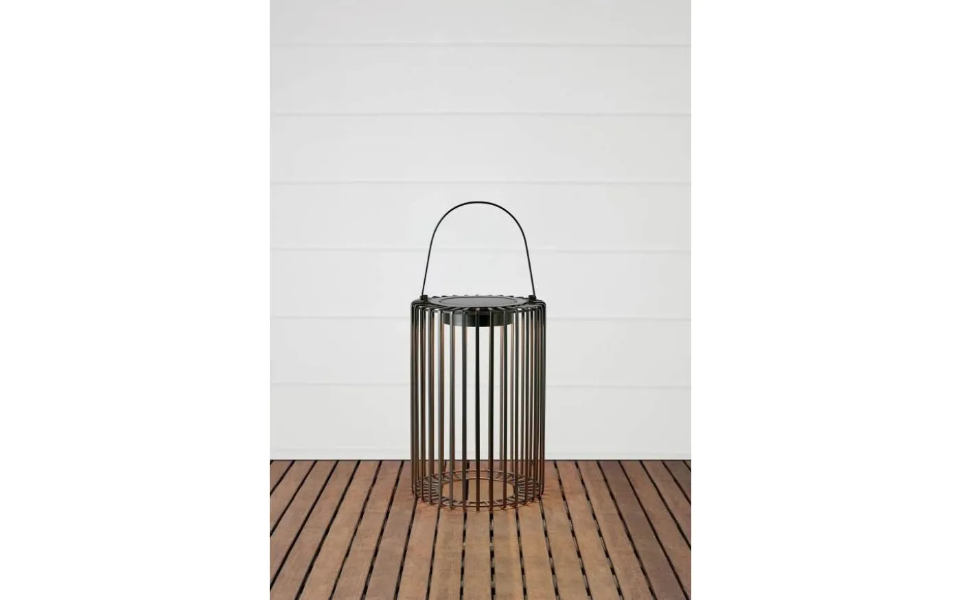 Cavia Solcellsdriven Lykta 50cm Svart IP44