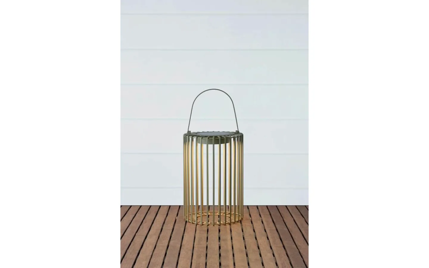 Solcellslampor Dekoration|Visa Alla Solcellslampor<Markslojd Cavia Solcellsdriven Lykta 50cm Grön IP44