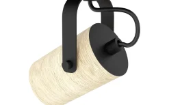 Avlånga Takspotlights|Takspot Med 2 Lampor<Eglo Cayuca Takspotlight 28cm GU10 LED 3000K 2x3W Svart