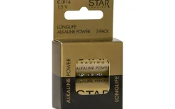 C-Batterier 2-pack 1,5V Power Alkaline Longlife