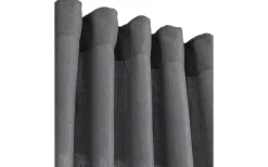 Cecil Gardin 145x320cm 2-pack Asfalt