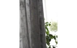 Enfärgade Gardiner<Svanefors Cecil Gardin 145x260cm 2-pack Asfalt