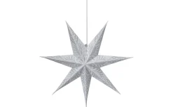 Celeste Julstjärna 60cm Silver grey