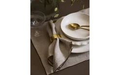 Servetter & Servettringar<Svanefors Celine Servett 4P M Brun 45x45cm