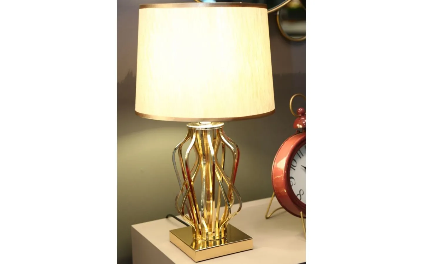 Mauro Ferretti Centro Bordslampa 52cm Guld* Bordslampor