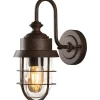 Konstsmide Cerignola Vägglampa Rost IP44* Vägglyktor|Vägglampor Utomhus