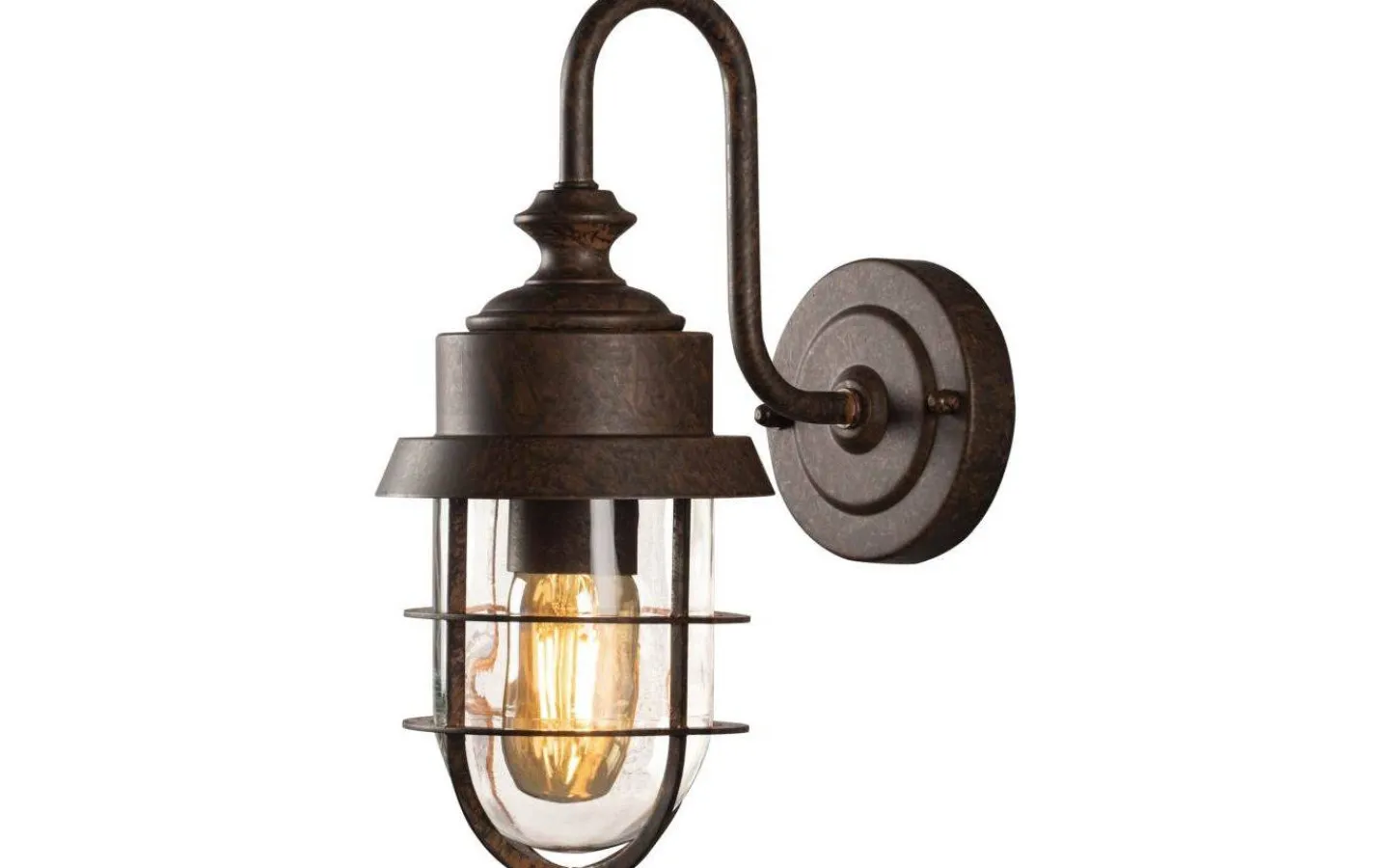 Konstsmide Cerignola Vägglampa Rost IP44* Vägglyktor|Vägglampor Utomhus