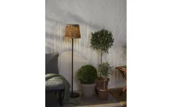 Star Trading Cesta Solcellsdriven Golvlampa 127cm Brun* Golvlampor Utomhus|Visa Alla Solcellslampor
