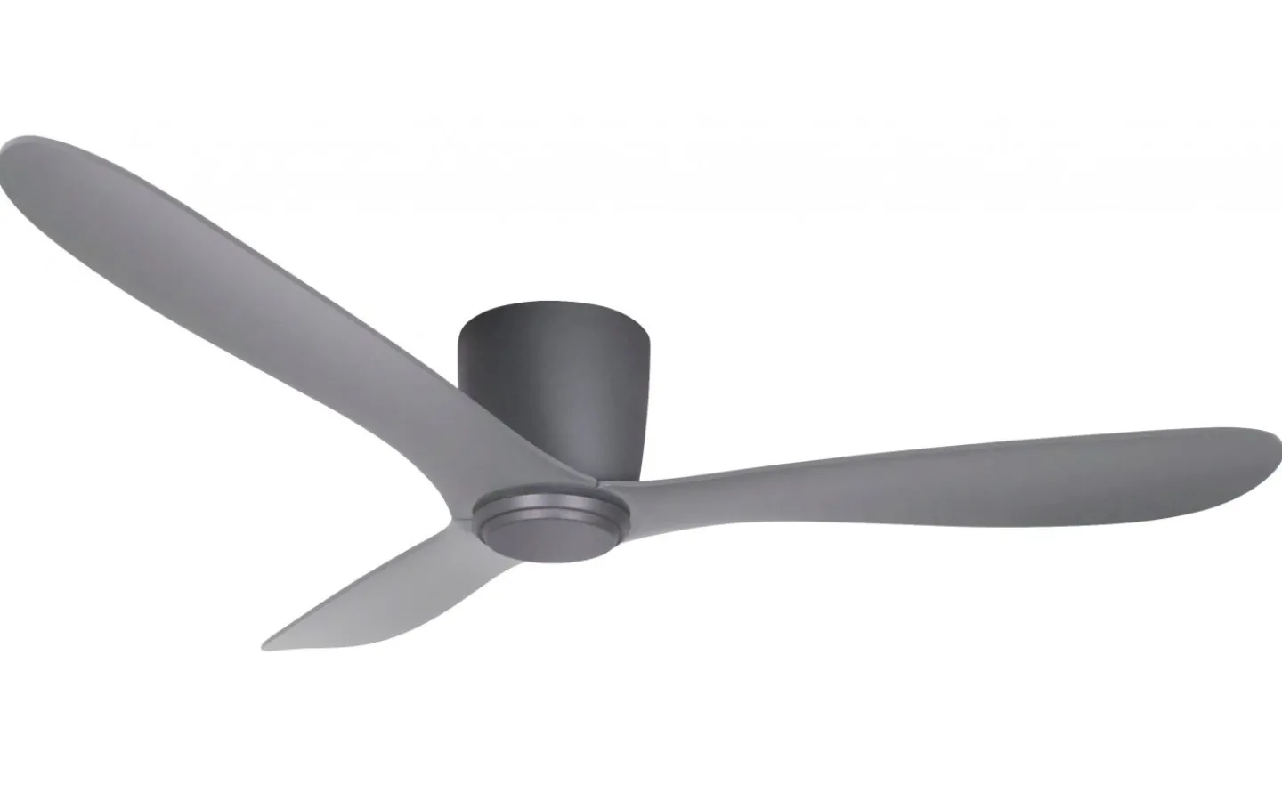 Takfläktar|Vardagsrum<Texa Design Cetus II 132cm Takfläkt Antracit Motor, Silverblad