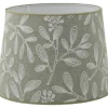 Mönstrade Lampskärmar<Hallbergs Charlotte Lampskärm Ø30cm Grön