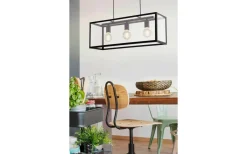 Charterhouse Taklampa 73cm 3L Svart/Klar Gl.