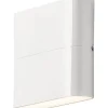 Upp & Nedljus Lampor<Konstsmide Chieri Vägglampa LED 3000K 2x3W Vit IP54