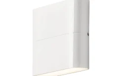 Upp & Nedljus Lampor<Konstsmide Chieri Vägglampa LED 3000K 2x3W Vit IP54