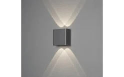 Upp & Nedljus Lampor<Konstsmide Chieri Vägglampa LED 3000K 4X1W Antracitgrå IP54