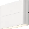 Chieri Vägglampa LED 3000K 2x6W Vit IP54
