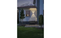 Upp & Nedljus Lampor<Konstsmide Chieri Vägglampa LED 3000K 6X1,2W Antracit IP54