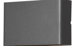 Chieri Vägglampa LED 3000K 8x1W Antracit IP54