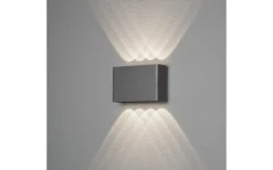 Chieri Vägglampa LED 3000K 8x1W Antracit IP54