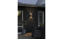 Chieri Vägglampa LED 3000K 8x1W Antracit IP54