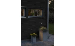 Chieri Vägglampa LED Svart Kvadrat Inf/Utf