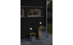 Infälld Murbelysning<Konstsmide Chieri Vägglampa LED Vit Kvadrat Inf/Utf