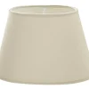 Hallbergs Chintz Oval Lampskärm 43cm Beige* Ovala Lampskärmar