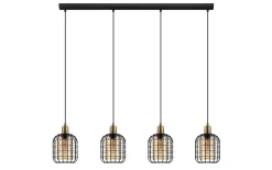 Chisle Taklampa 59cm Svart/Bärnsten