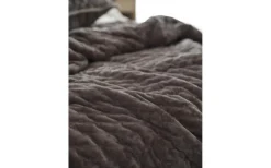 Svanefors Cia Överkast Dubbel Brun 260x260cm* Överkast