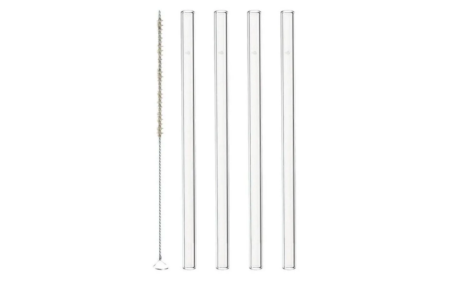 Leonardo Ciao Sugrör i Glas 15cm 4-pack* Kökstillbehör