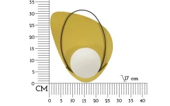 Mauro Ferretti Circly Vägglampa 32cm Guld* Lampetter