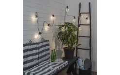 Star Trading Circus Big Ljusslinga 4,5m 10L Svart IP44* Partyslingor Utomhus 230V|Partyslingor Utomhus 230V