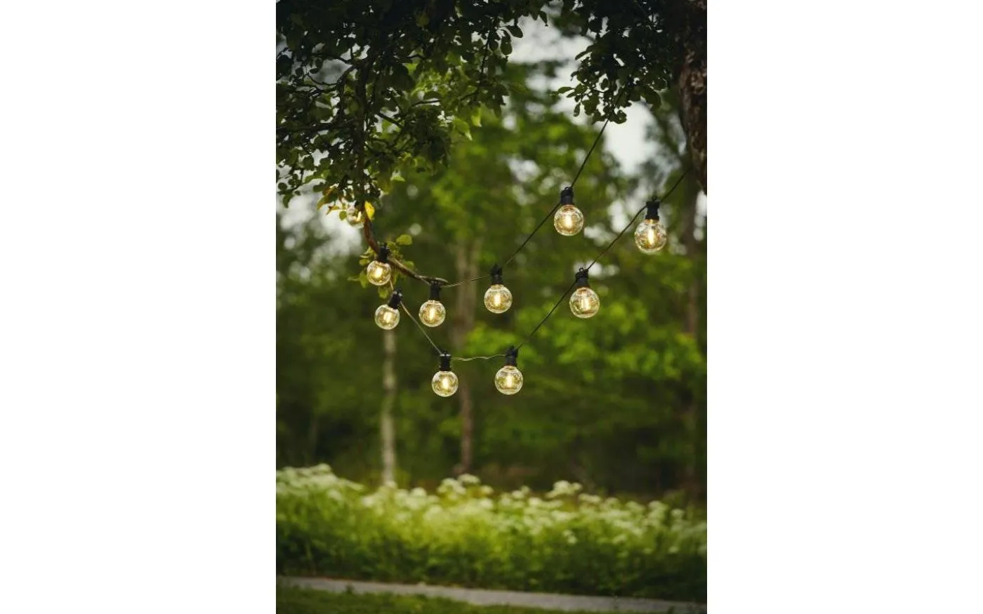 Circus Big Ljusslinga 4,5m 10L Svart IP44