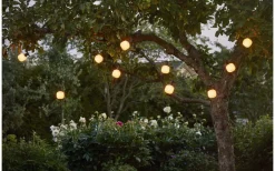 Partyslingor Utomhus 230V|Partyslingor Utomhus 230V<Star Trading Circus Maxi Ljusslinga 5m 10L Svart/Opal IP44