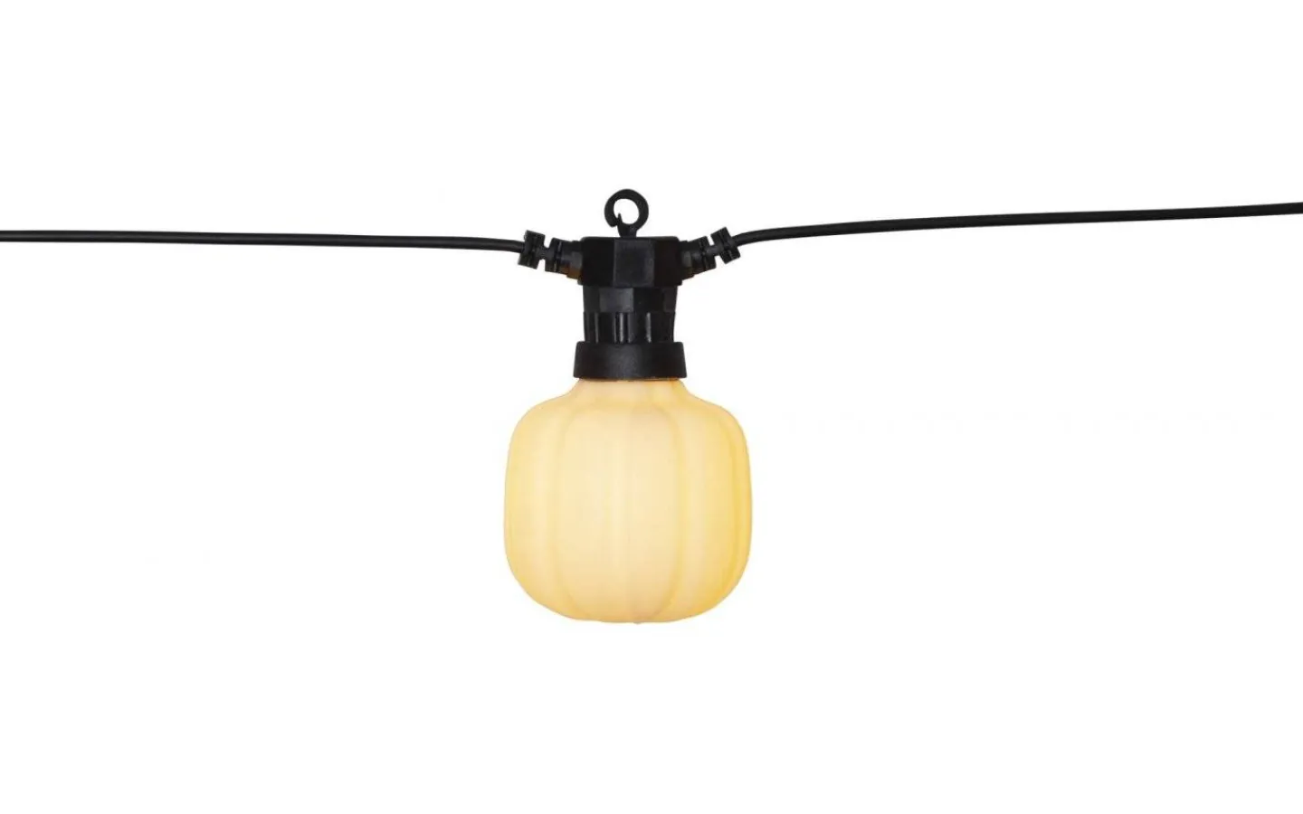 Partyslingor Utomhus 230V|Partyslingor Utomhus 230V<Star Trading Circus Maxi Ljusslinga 5m 10L Svart/Opal IP44