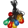 Partyslingor Utomhus 230V|Partyslingor Utomhus 230V<Star Trading Circus Mini Ljusslinga 4m 10L Färgmix Svart IP44