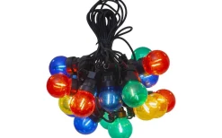 Circus Mini Ljusslinga 8,55m 20L Färgmix Svart IP44