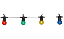 Circus Mini Ljusslinga 8,55m 20L Färgmix Svart IP44