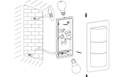 Cistierna Fasadlampa Antracit IP44