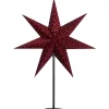 Visa Alla Julstjärnor|Julstjärnor På Fot<Markslojd Clara Bordsstjärna 65cm Röd