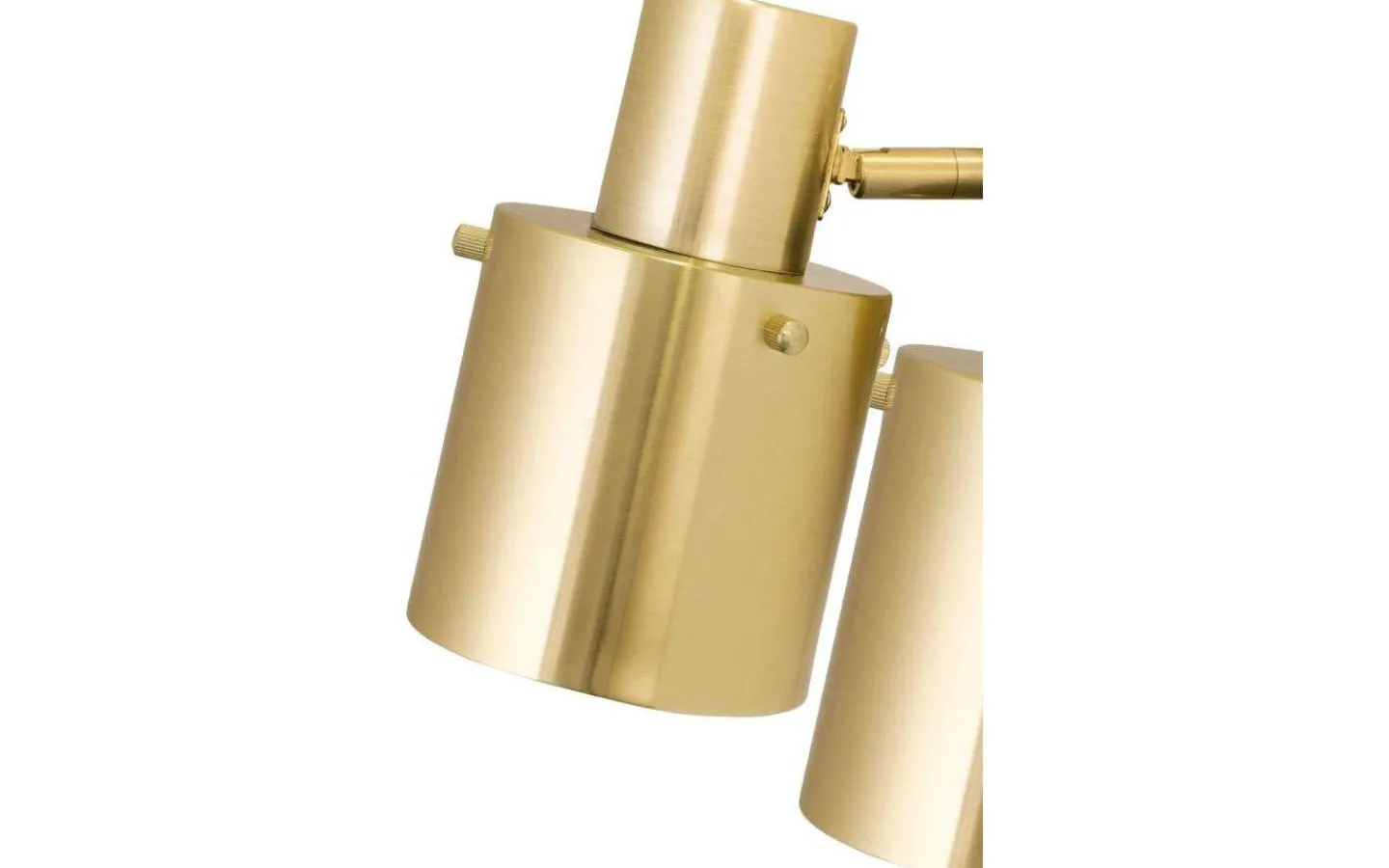 Läslampor<Globen Lighting Clark Vägglampa 2L 36cm Borstad Mässing