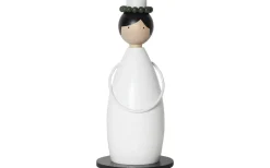 Star Trading Classic Adventsljusstake Lucia 26cm Vit* Lucia|Julpynt Inomhus