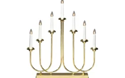 Visa Alla Adventsljusstakar|Adventsljusstakar 31-60 Cm<Konstsmide Classic Adventsljusstake 53cm Mässing