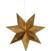 Visa Alla Julstjärnor|Julstjärnor Med Sladd<Star Trading Classic Julstjärna Guld 45cm Papp