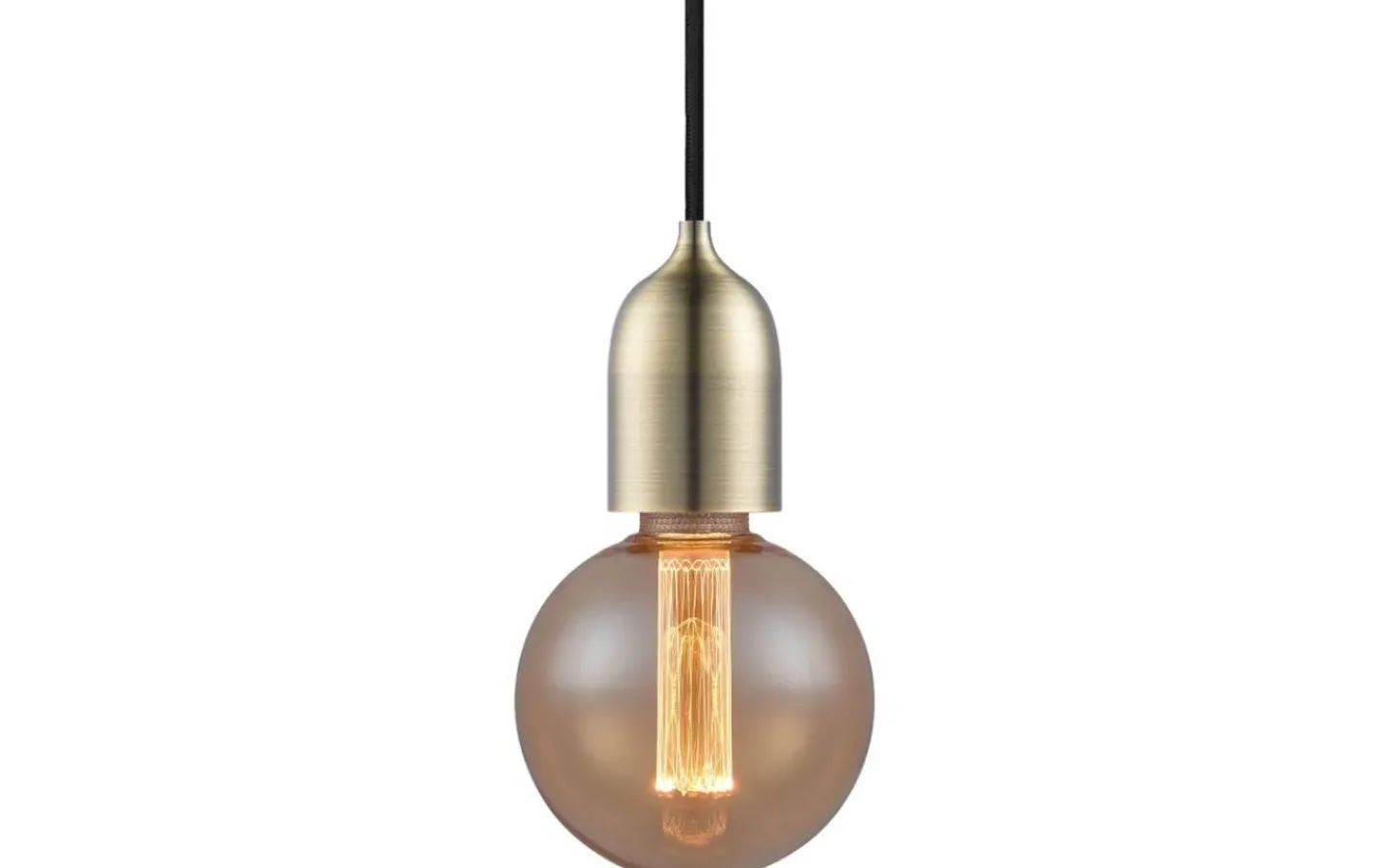 Sladdställ Med Sockel<Halo Design Classic Pendel Med E27-Sockel Antik Mässing