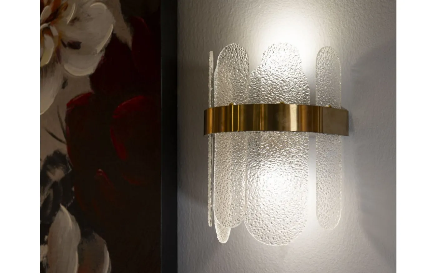 Classico Vägglampa 28cm Guld