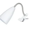 Oriva Clip Vägglampa 30cm Vit* Läslampor|Klämlampor