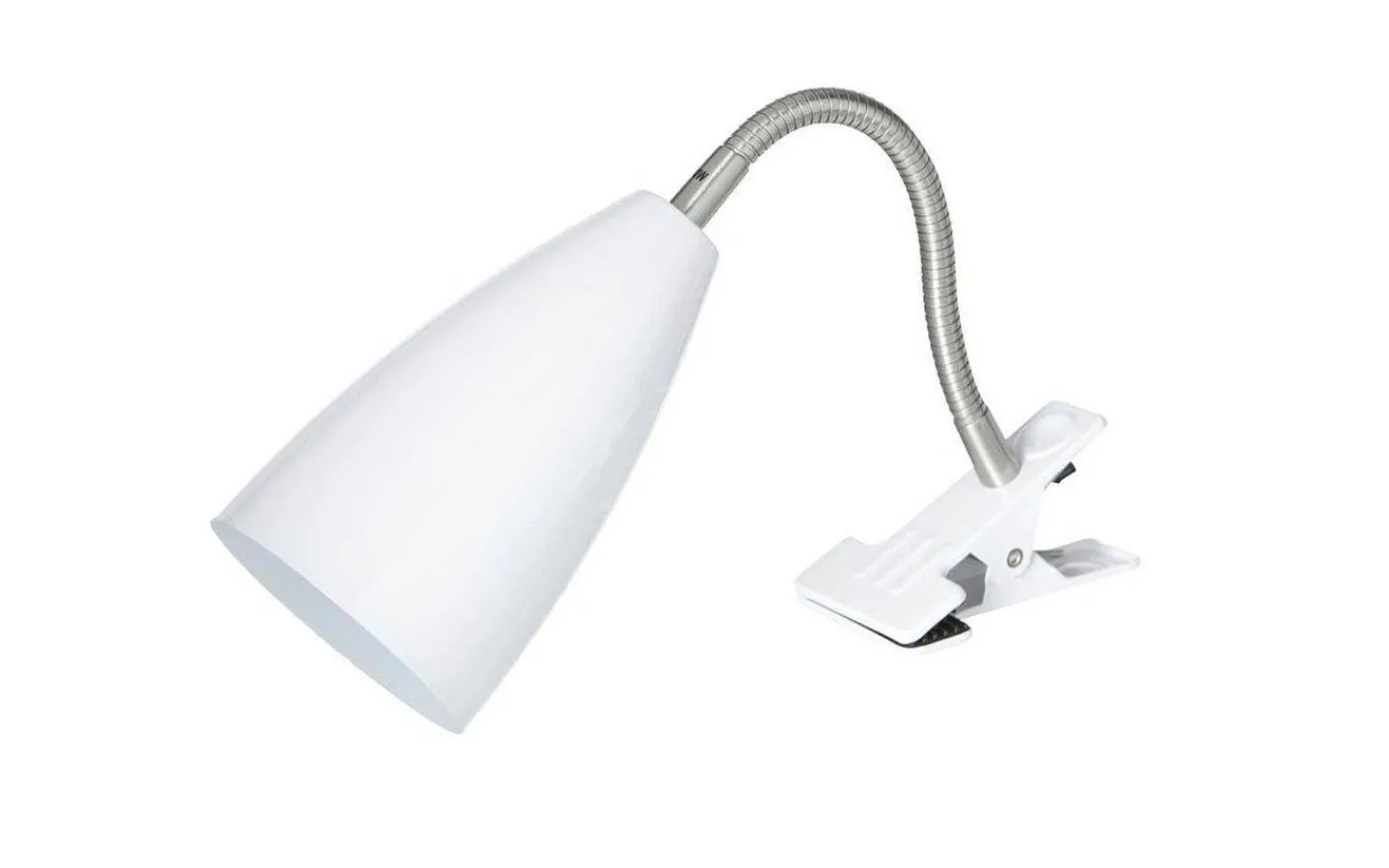 Oriva Clip Vägglampa 30cm Vit* Läslampor|Klämlampor