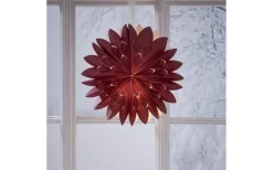 Clipp Julstjärna 40cm Röd