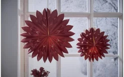 Clipp Julstjärna 40cm Röd